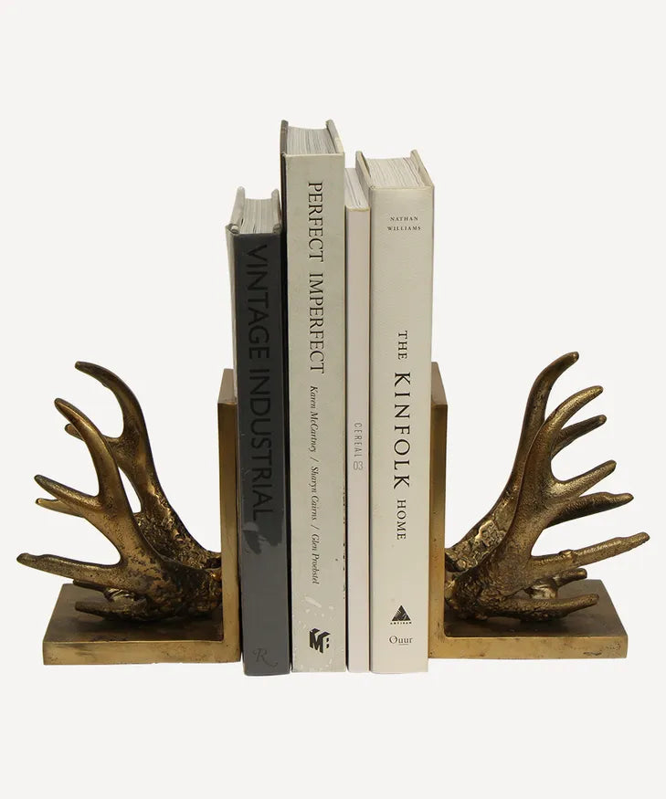 Antler Bookends