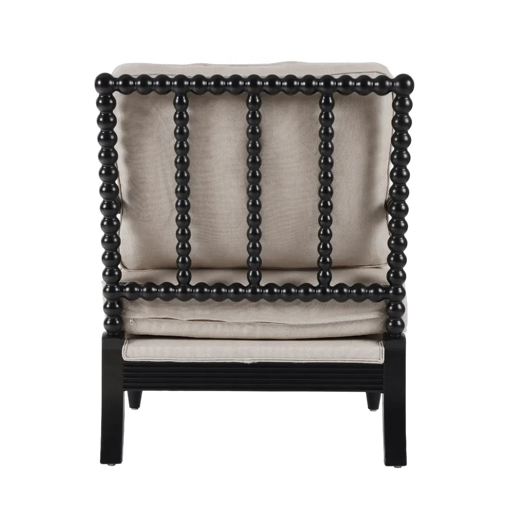 BOBBIN HAMPTONS ARMCHAIR BLACK