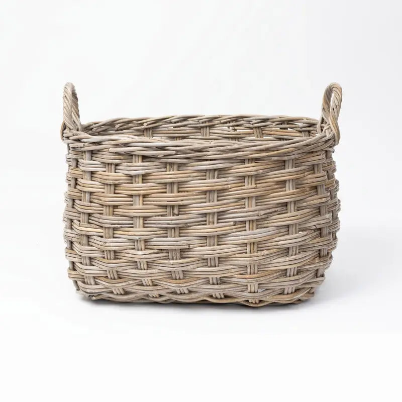 Moroc Herringbone Weave Basket