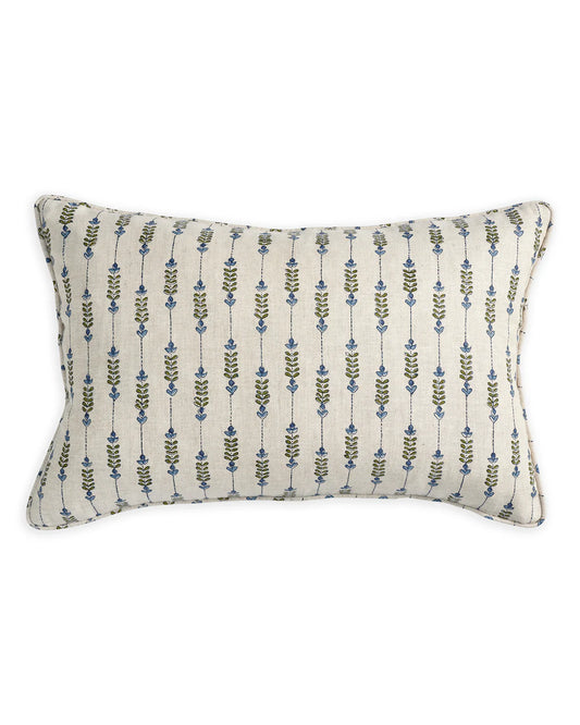 Geneva Moss Azure Cushion 35x55cm