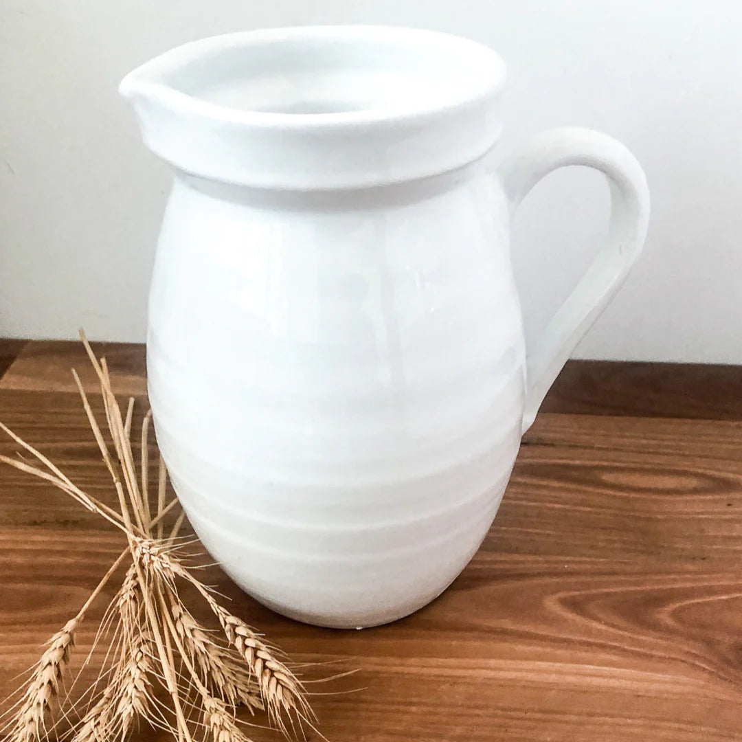 Jug Cornwell White Small