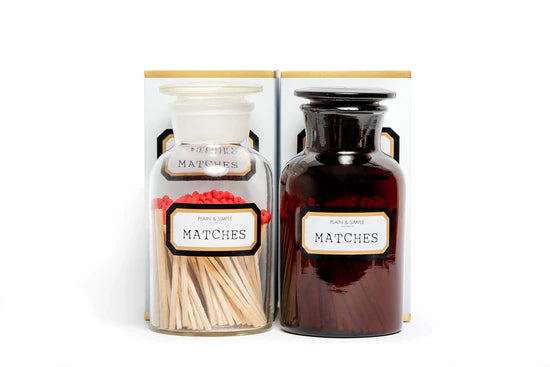 Matches Amber Bottle