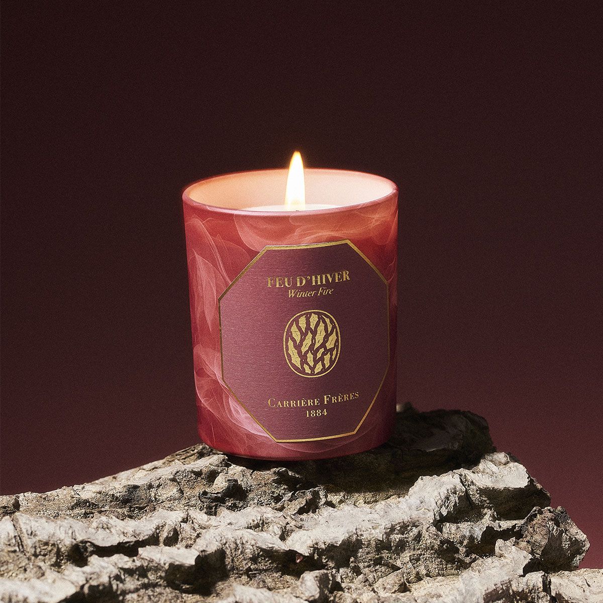 Carriere Freres Winter Fire Candle 185g